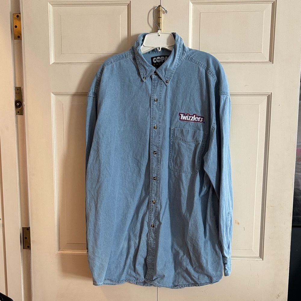 Banana Republic Denim Blue Casual Button Down Shirt